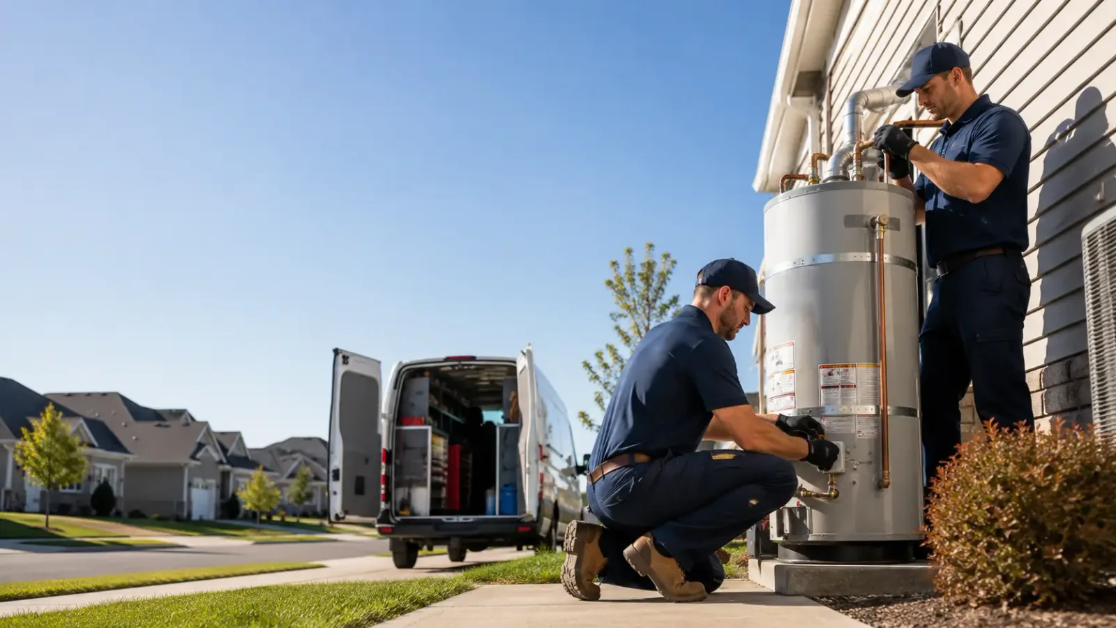 Water Heater Installation in Tioga, ND